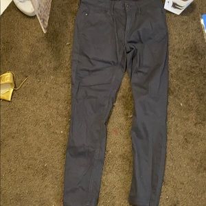 Grey Calvin Klein ankle skinny jeans